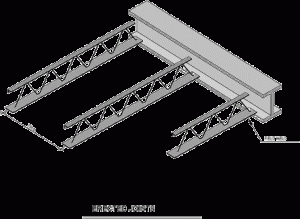 سقفهای کامپوزیت،سقف نیرچه و بلوک کرومیت سقف پلیمری