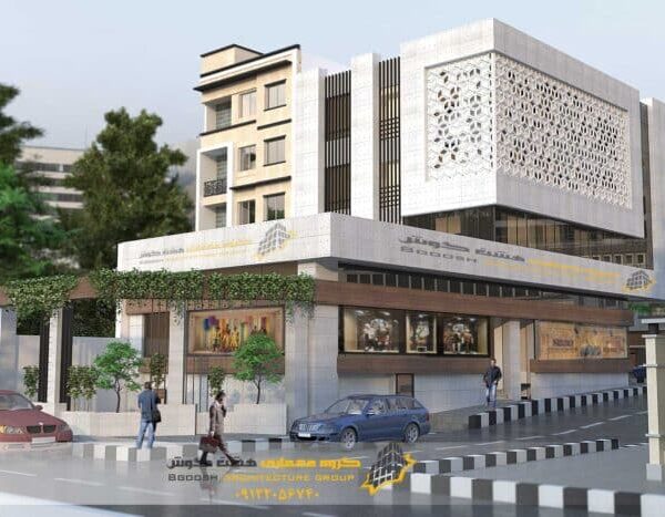 جنت-آباد2 طراحی نمای مدرن 1