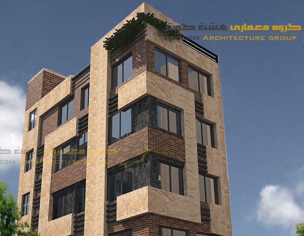 نمای ساختمان آقای پلنگی